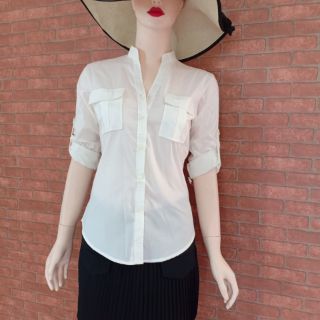 Km Áo sơ mi nữ(m66) 100%cotton(Ảnh thật) hàng chọn