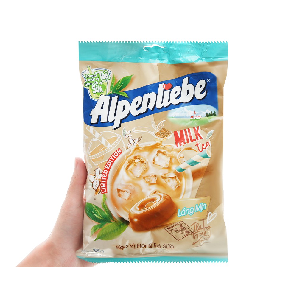 Kẹo vị hồng trà sữa Alpenliebe gói 329g