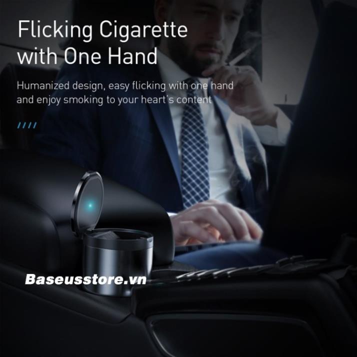 Gạt tàn thuốc lá cao cấp trên ô tô Baseus