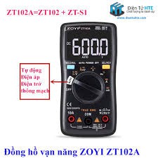 ĐỒNG HỒ VẠN NĂNG SỐ TỰ ĐỘNG ZOYI ZT102A