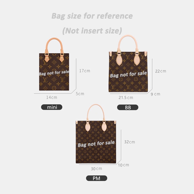 Túi Chèn Túi Đựng PETIT SAC PLAT Mini/BB/PM Chuyên Dụng