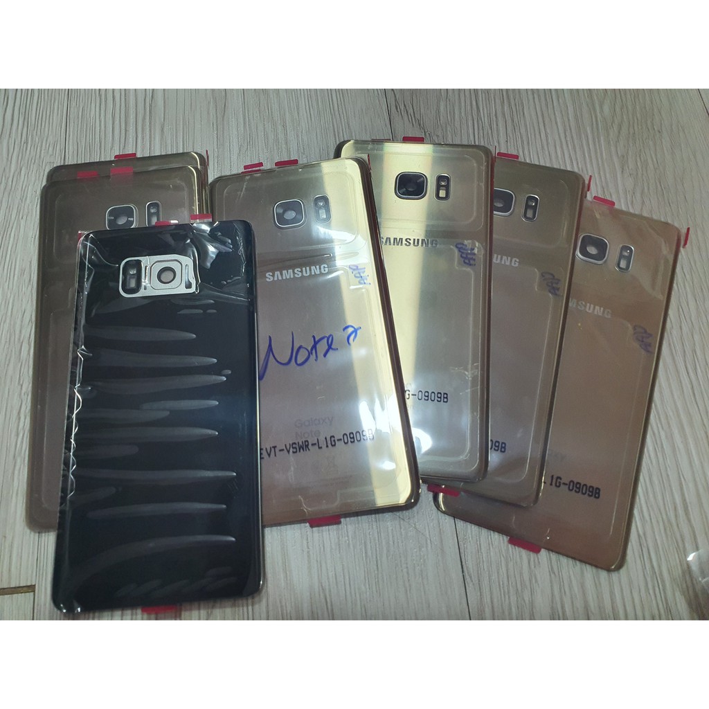 Kính lưng note 7/notefe- n935/note 5 zin bóc máy-new-N920/nắp lưng/vỏ
