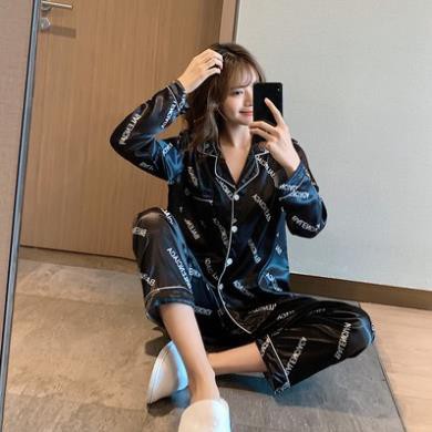 Set đồ đôi pijama nam nữ lụa bóng cao cấp 713  ཾ