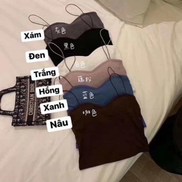 Áo 2 dây sợi bún