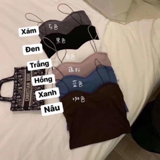 Áo 2 dây sợi bún