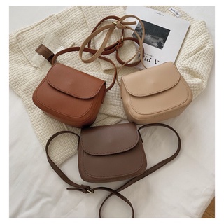[T029] Túi đeo chéo nữ, dáng basic, Size 18, thiết kế mới 2021