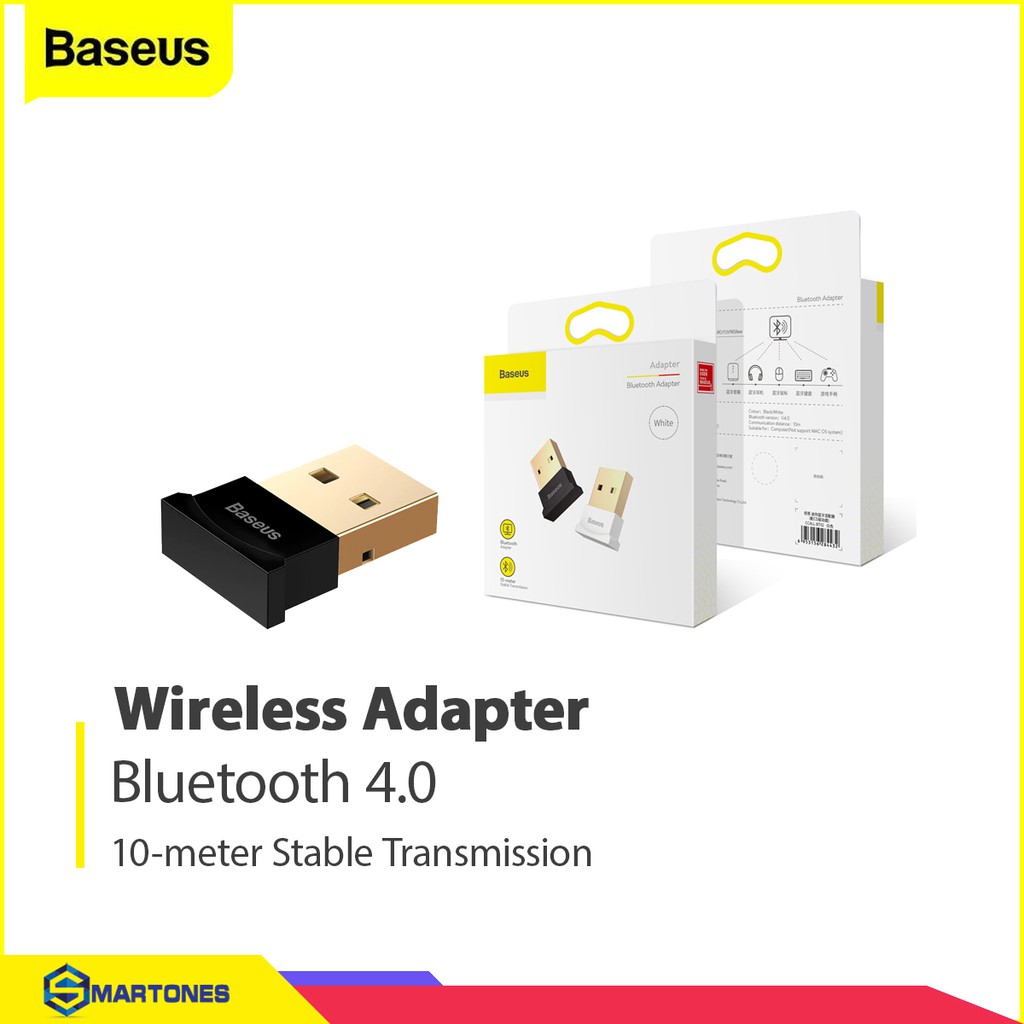 USB-Bluetooth 4.0 Baseus thu phát tín hiệu Bluetooth cho máy tính, laptop