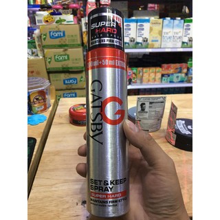 Keo xịt tóc Gastby Sh siêu cứng 250ml