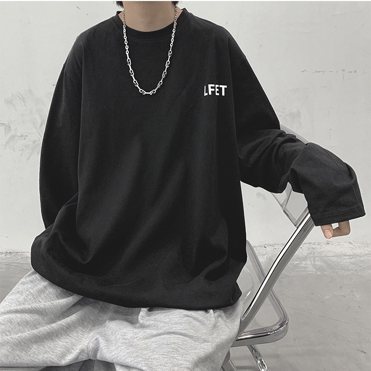 Áo phông nam nữ Mavota áo thun unisex form rộng dài tay oversize Left AH211