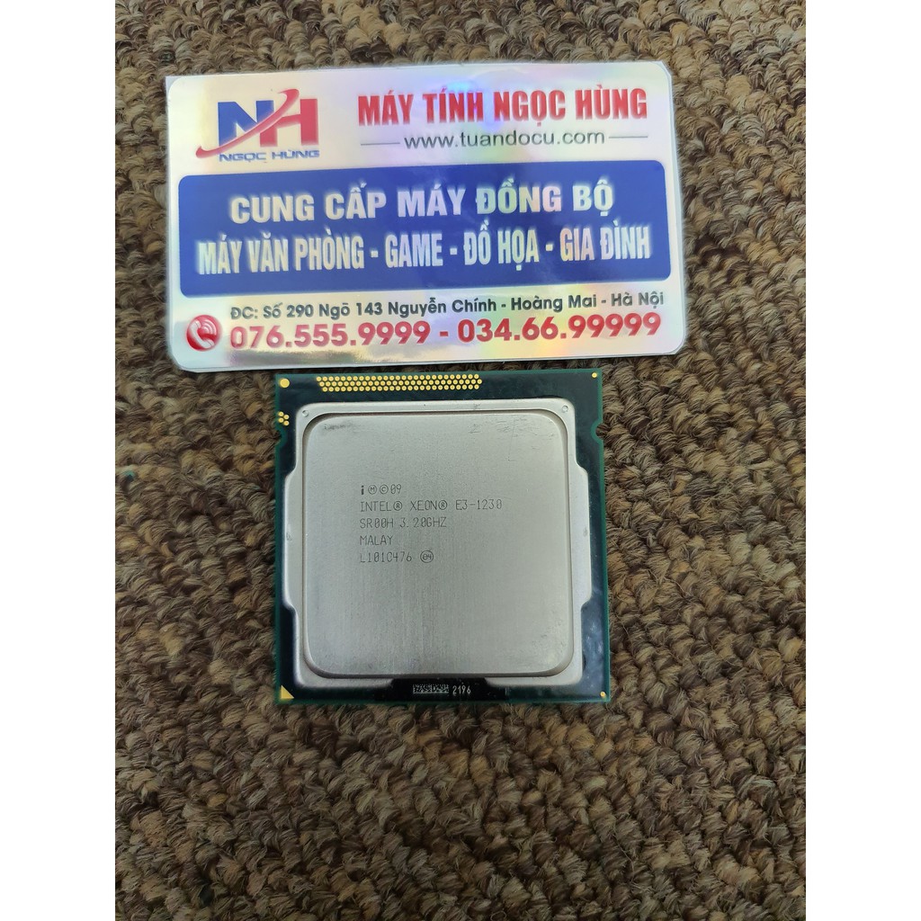 XẢ KHO - CPU Intel® Xeon® E3-1230,E3-1240, E3-1245, E3-1270v3 tương đương i7 giá siêu tốt phục vụ anh em nâng cấp máy