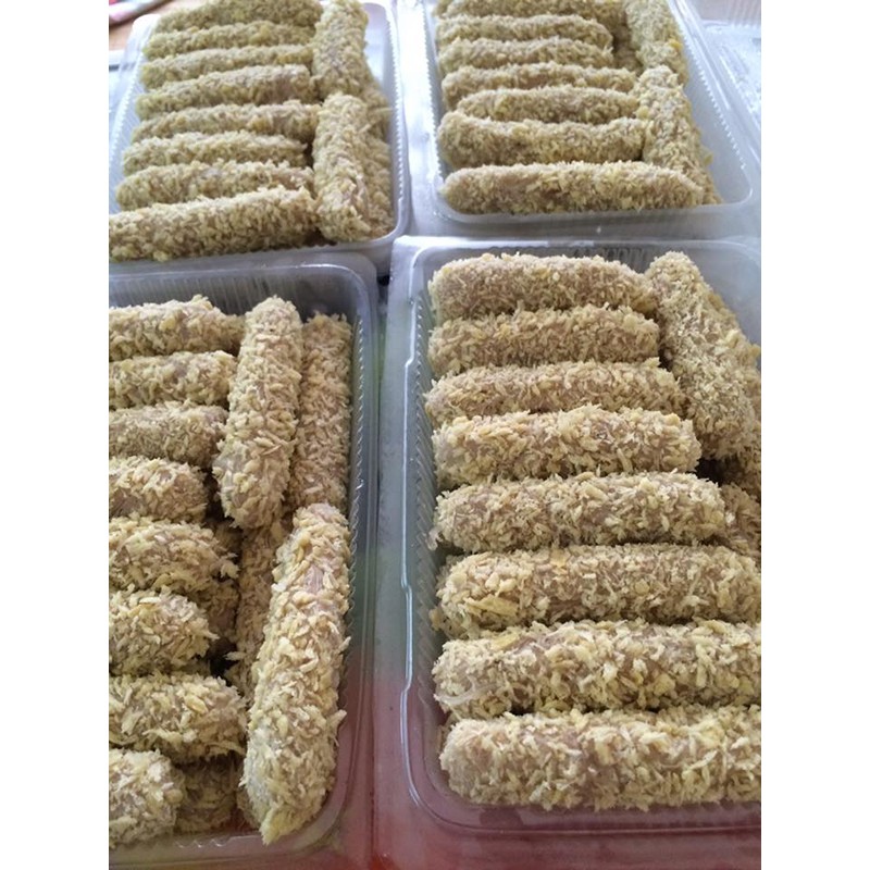 Nem chua rán hộp 500gr