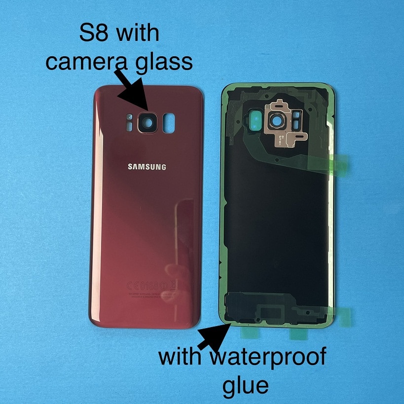 Hàng Mới Về Ốp Điện Thoại Mặt Kính Cho Samsung Galaxy S8 G950 SM-G950F G950FD S8 S8Plus S8+ G955 SM-G955F G955FD