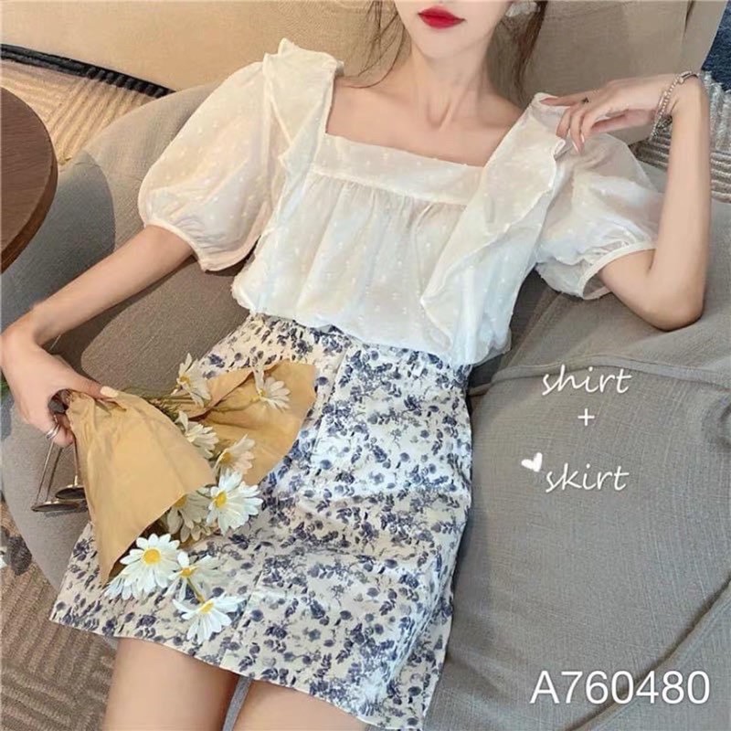 Áo babydoll điệu bèo hai bên 0905