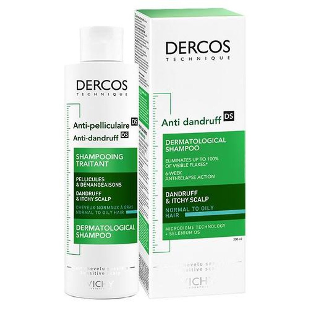 Dầu Gội Giảm Gàu Vichy Dercos Anti Dandruff 200ml