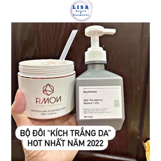 Royal Retinol B22 The Matrix - Kem Ủ Kích Trắng Body Retinol 1.5% (chai 200g)
