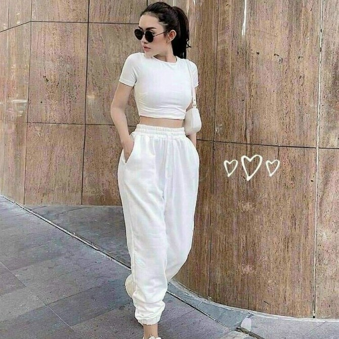 Set đồ bộ kiểu nữ đi chơi phong cách thể thao năng động LP Fashion