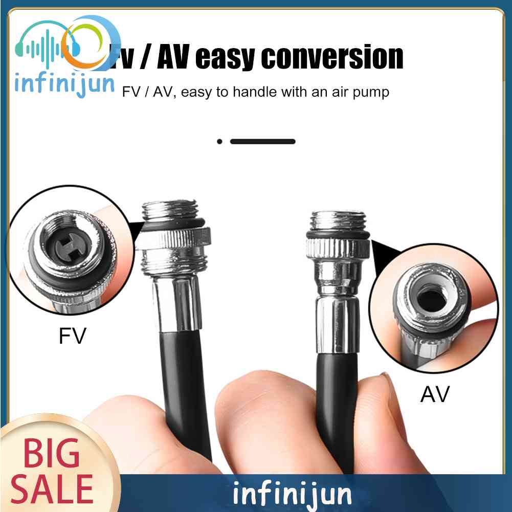 Ống Bơm Xe Đạp Mini Cầm Tay 100Psi AV/FV