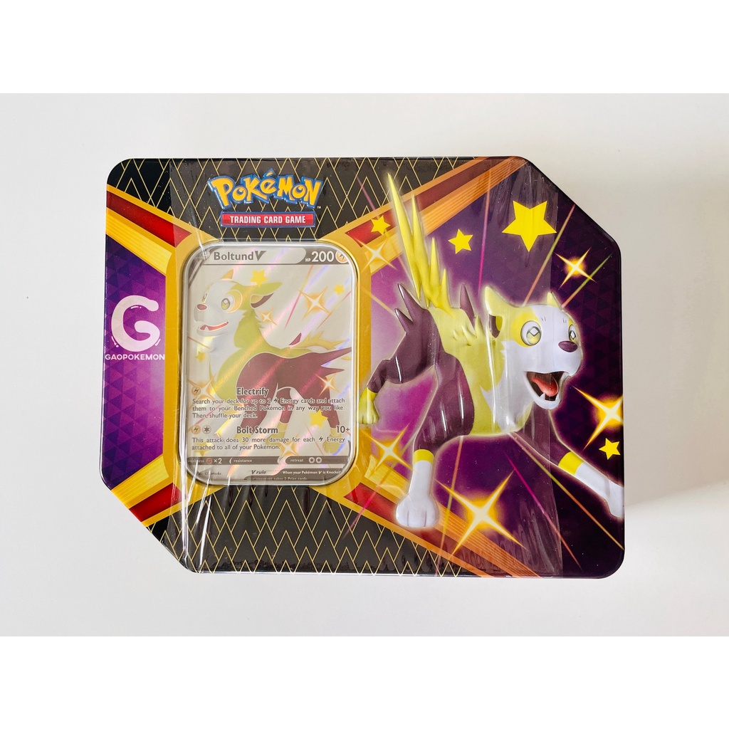 Hộp 6 gói thẻ bài Pokemon TCG Shining Fates kèm thẻ Promo Eldegoss/ Bultond V Shiny chính hãng