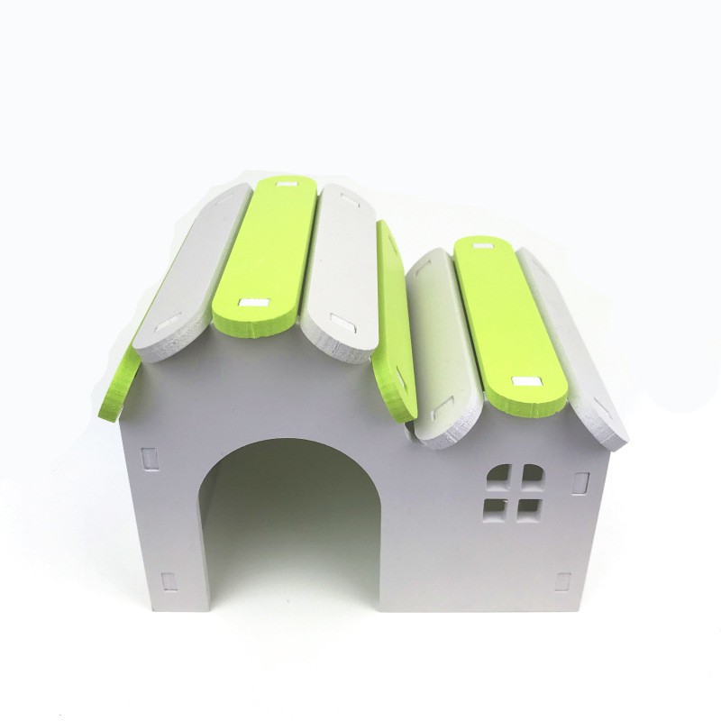 Nhà gỗ màu cho Hamster