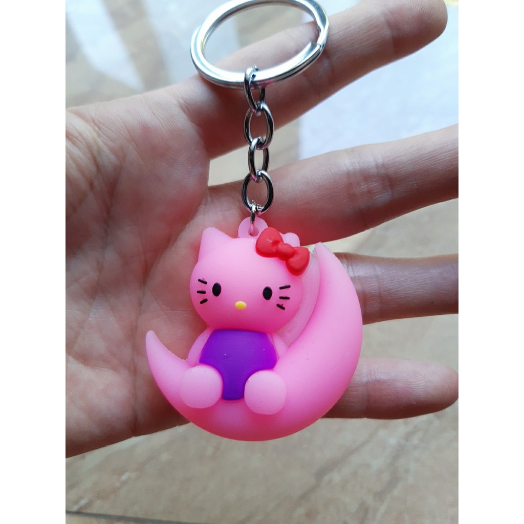 Sỉ 100 Móc khóa nhựa dẻo siêu bền, siêu cute