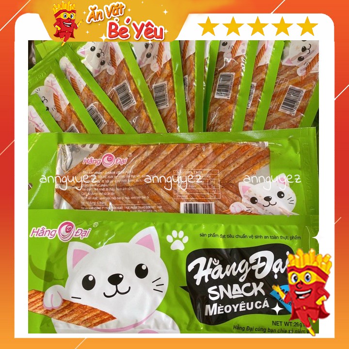 Snack hằng đại cay mèo yêu cá