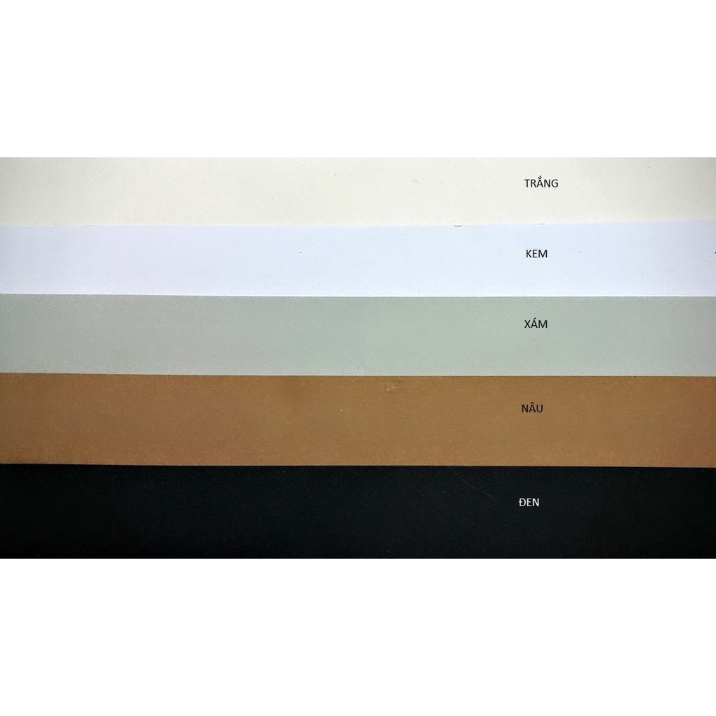 Giấy quilling 5mm, 7mm, 10mm - gam màu cam, đỏ, trắng, nâu, đen