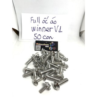 ốc salaza inox full ốc áo winner v1 winner x Body Bolts for winner V1 and Winner X