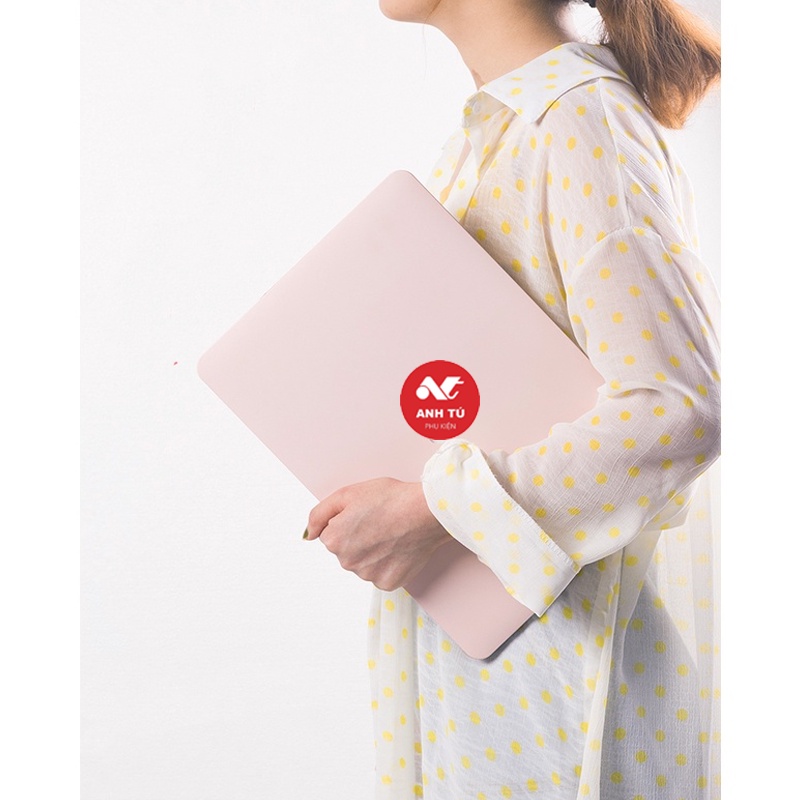 [Uplate Air/Pro M2] COMBO Ốp Mácbook kèm phủ phím Case Mácbook Air Pro 2012-2022 Pro 14/16 M1, M2 - Tăng Khăn Lau 5in1
