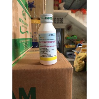 Thuốc phun diệt muỗi - tẩm màn Anh quốc Permethrin 55EC 100ml