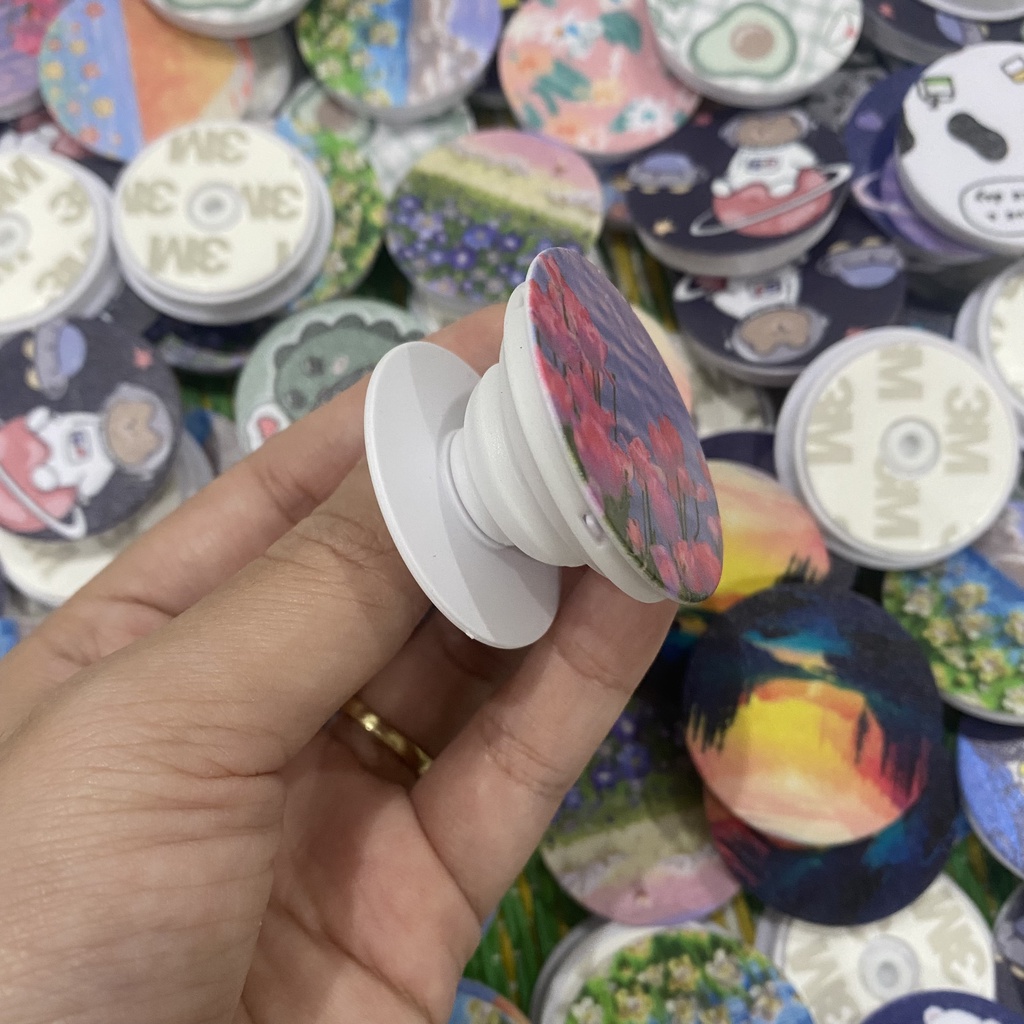 [Giao ngẫu nhiên] Giá Đỡ Popsocket Chống Lưng Cho Phụ Kiện Điện Thoại phụ kiện tai nghe đa năng