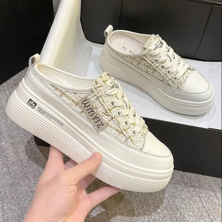 Dép Sandal Nữ Đế Dày Quai Ngang Dễ Thương