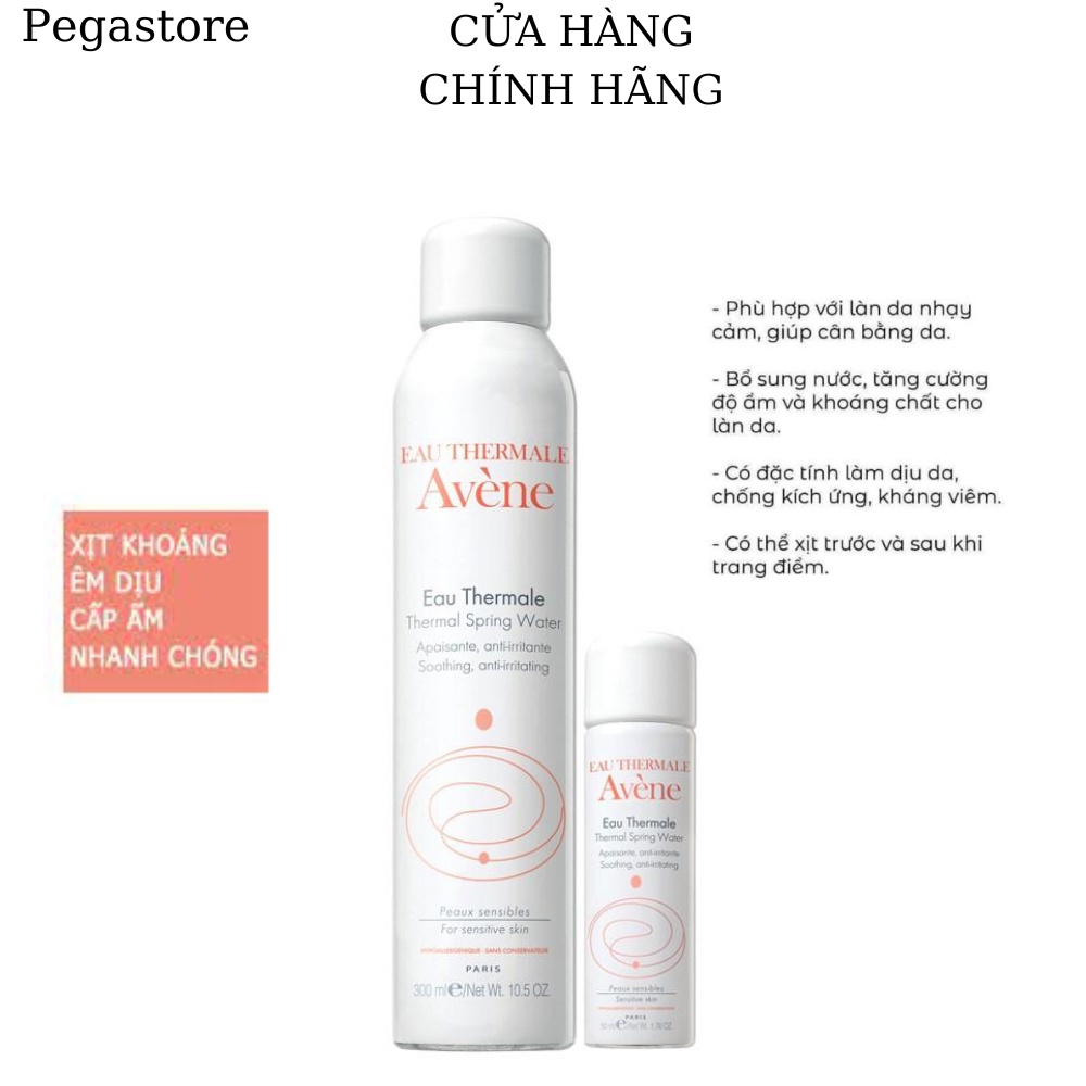 Xịt Khoáng Avene Thermal Spring sịt khoáng Avene 300ml 150ml