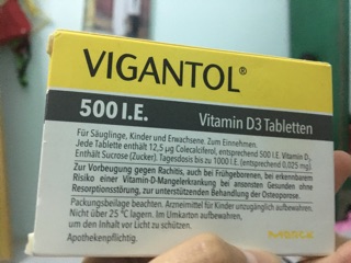 Vitamin D VIGANTOL Đức Germany.