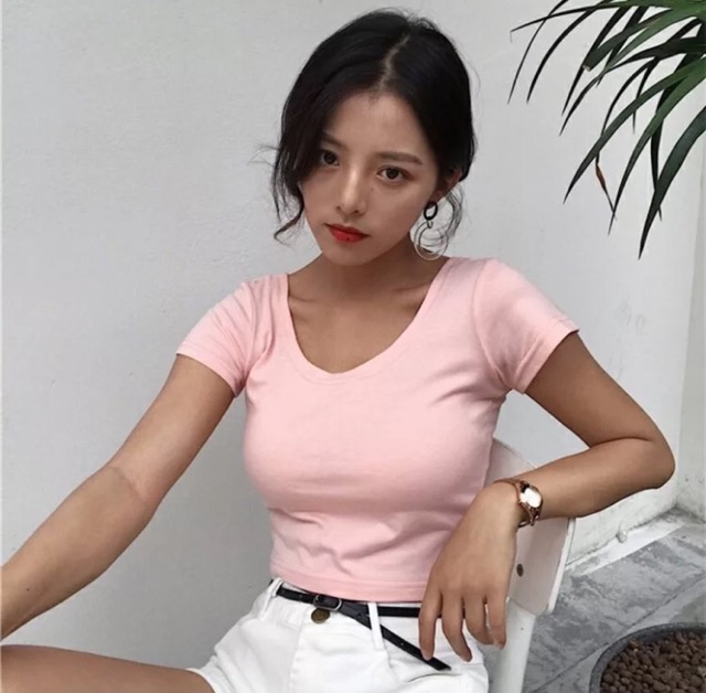 Áo croptop đủ màu