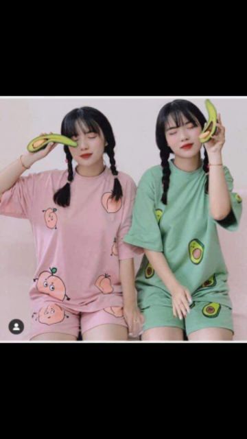 Bộ ngủ quả bơ chín siêu xinh | BigBuy360 - bigbuy360.vn