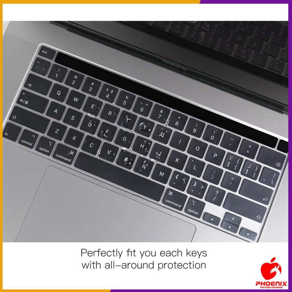Lót bàn phím silicon New Macbook Pro 13" năm (2020 - 2021) model A2251 , A2289, A2338 | BigBuy360 - bigbuy360.vn