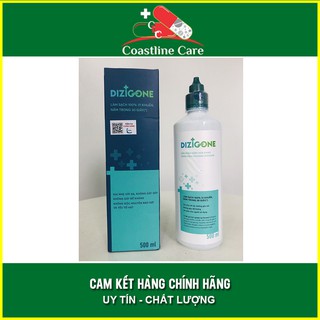 DIZIGONE Dung Dịch Sát Khuẩn Chai 500ml Giúp Tiêu Diệt Vi Khuẩn, Nấm An Toàn - Coastlinecare Pharmacy