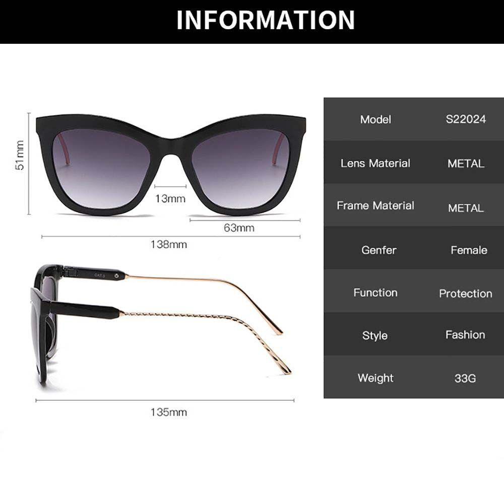 IVORY Kính Mát Hình Mắt Mèo Gọng Kim Loại Chống Bức Xạ Thời Trang Cho Nam Và Nữ