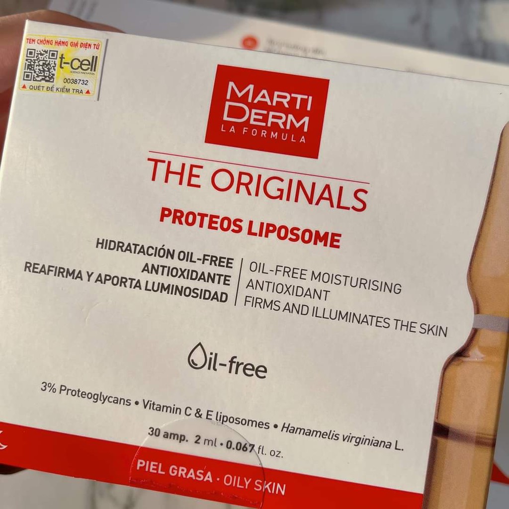 ✅[CHÍNH HÃNG]] MartiDerm The Originals Proteos Liposome - tinh chất cô đặc Chống Oxy Hoá, Phục Hồi, Điều Tiết Bã Nhờn | BigBuy360 - bigbuy360.vn