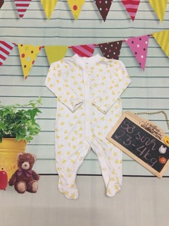 body liền tất, tay dài (NB - 4.5 ký)