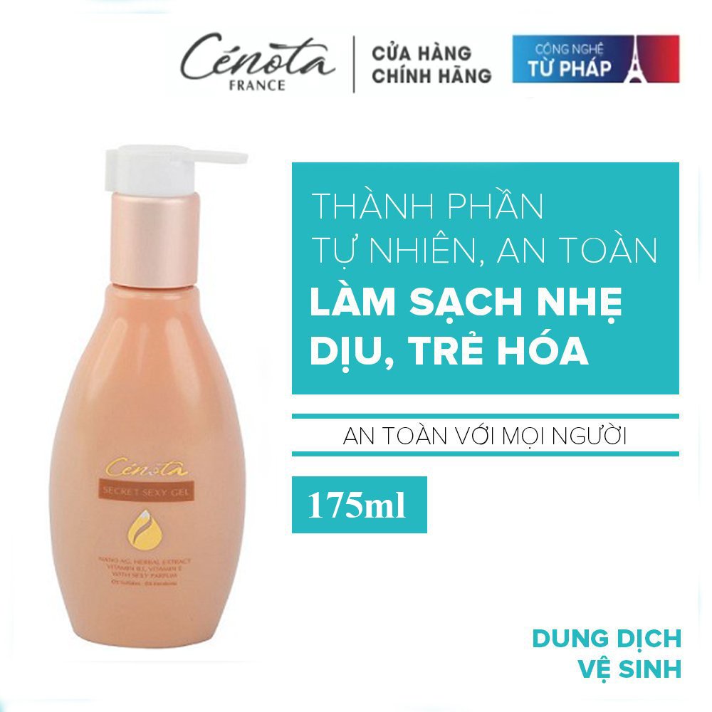 Dung dịch vệ sinh Cenota giúp làm sạch, dưỡng ẩm và se khít vùng kín