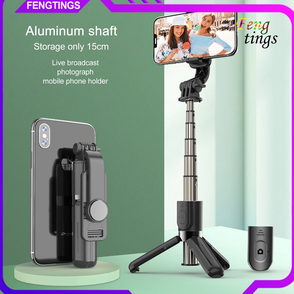 Gậy Chụp Ảnh Selfie L10 Có Đèn Led Điều Khiển Từ Xa Kết Nối Bluetooth Cho Điện Thoại