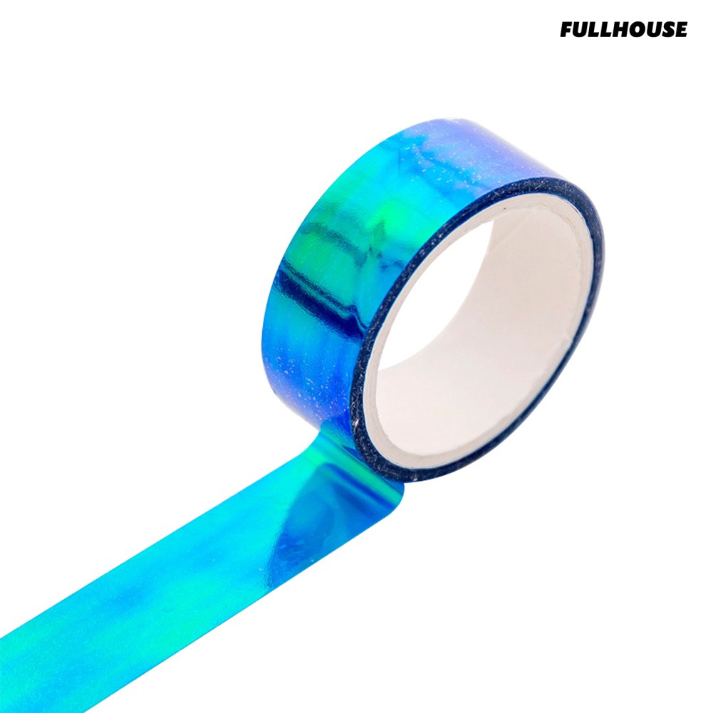 Băng Dính Laser Nhiều Màu Chống Thấm Nước Trang Trí Sổ Lưu Niệm