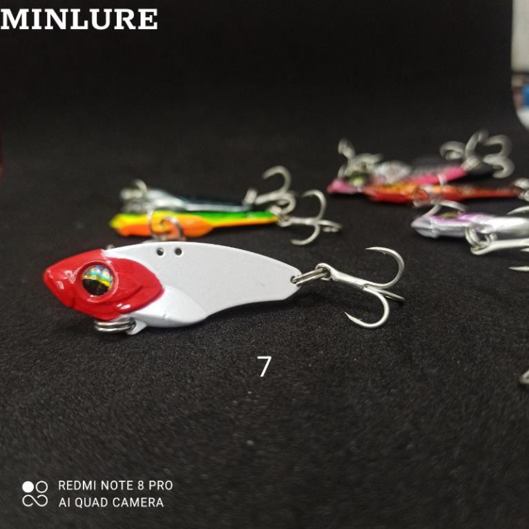 Mồi câu lure cá lóc R45 10gr 14gr - mồi giả cá sắt r45 lưỡi BKK Minlure