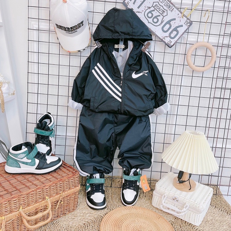 Bộ gió bé trai size đại