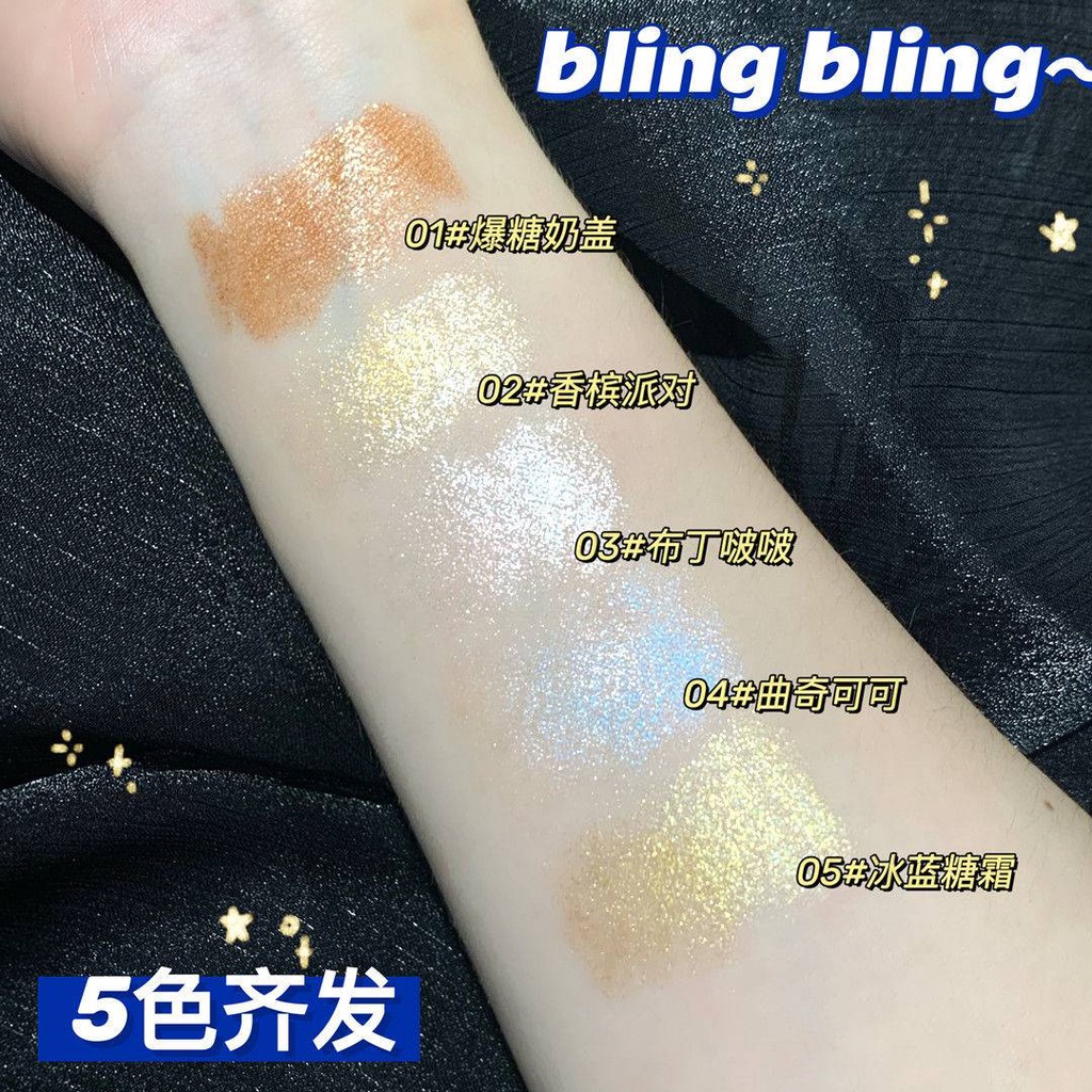 [Hàng mới về] Bút Kẻ Mắt Bắt Sáng Màu Kim Cương Lấp Lánh Độc Đáo Lâu Trôi Chống Thấm Nước Tiện Dụng