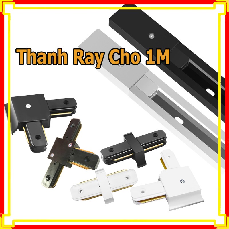 Thanh Ray, Thanh Ray 1M Màu Đen, Trắng Cho Đèn Rọi LEON OFFICIAL