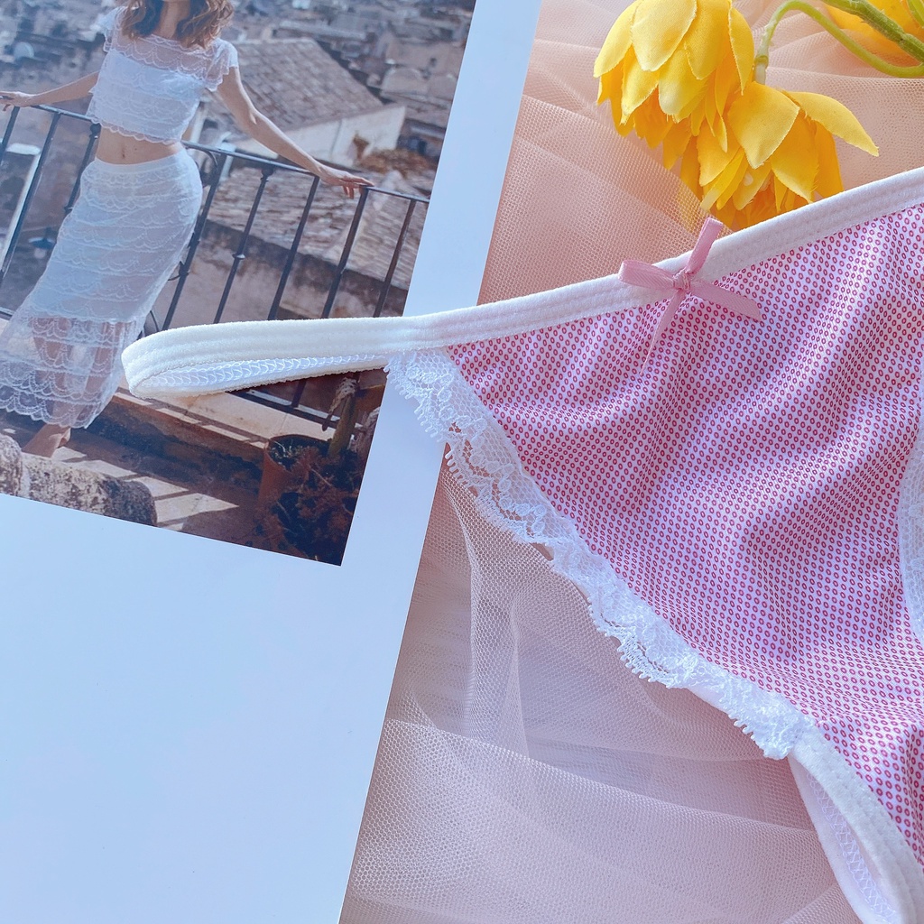 NEW 2022 - CK019 lót T-string thun su cao cấp phối ren KELLY WANG