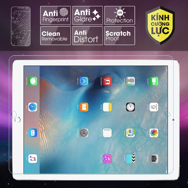 Kính cường lực Full Dòng IPAD 2/ 3/ 4/ Air 1/ 2/ Gen 5/ 6/ 7/ Mini 1/ 2/ 3/ 4/ 5/Pro 11/ 10.5/ 10.2/ [Rẻ Vô Đối]