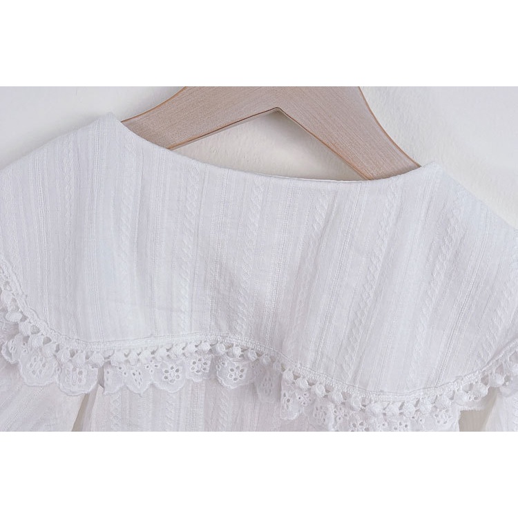 Set quần áo bé gái thêu hoa dễ thương